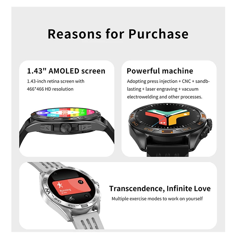 DT M1 Smart Watch Men Women Smartwatch AMOLED Screen Digital Wrist Watches Bluetooth Call Wristwatch Bracelet Electronic Clock